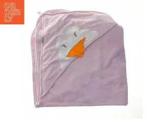 Baby håndklæde med hætte og andemotiv fra Aziz Bebe (str. 85x85 cm)
