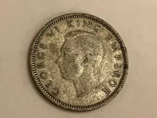 New Zealand Sixpence 1940