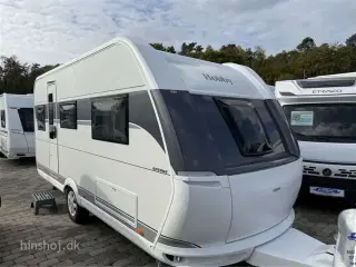 2026 - Hobby On Tour 460 DL   Dejlig rejsevogn med enkelsenge fra Hinshøj Caravan