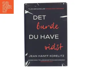 Det burde du have vidst af Jean Hanff Korelitz (f. 1961) (Bog)