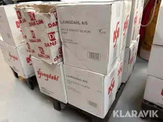 Fugemasse Ljungdahl Byg og sanitet silikon sort 180 styk