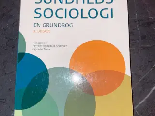 Sundheds sociologi- En grundbog