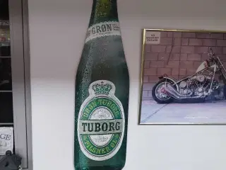 Tuborg metal skilt H: 85cm