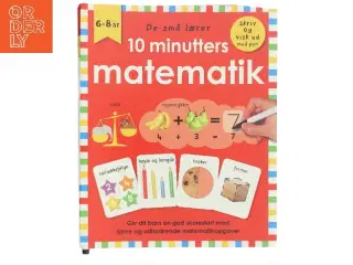 10 minutters matematik bog med pen