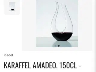 Vinkaraffel Riedel