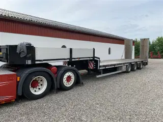Bodex Maskintrailer MED DREJBAR BAGAKSEL!