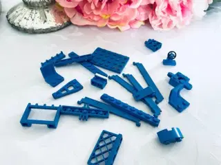 Lego, blandet, blå 