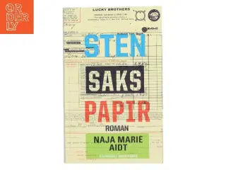 Sten, saks, papir : roman af Naja Marie Aidt (Bog)
