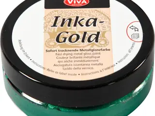 Inka Gold Emerald 50ml - Metallisk Cremevoks til Kunst