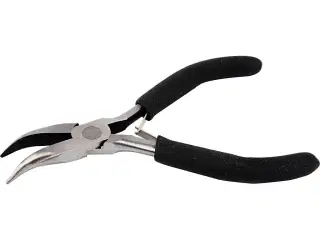 Buet spidstang, L: 12,4 cm, 1 stk.
