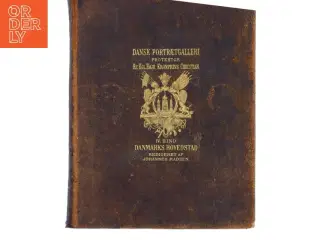 Dansk Portrætgalleri af Johannes Madsen (Bog)