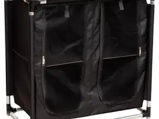 NAKANO GADEROBESKAB MED BORDPLADE - DOBBELT