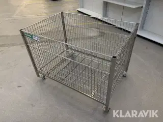 Butiksinventar / metalburer 105 styk