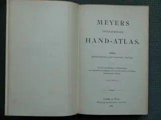 Meyers Geographischer Hand-Atlas 1906