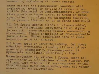 jazz. en arbejdsbog, af karsten tanggaard