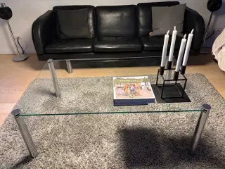 Erik Jørgensen Glasbord Chrom "Garfa"