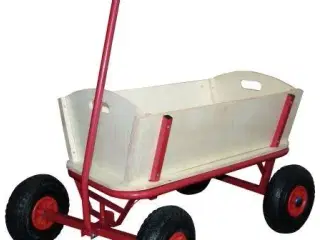Trækvogn med luftgummihjul