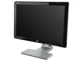 HP w2408h PC skærm monitor gaming højttalere 24'' 