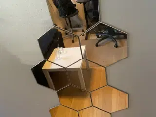 6 kantede spejle
