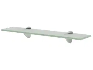 Svævehylde glas 50x10 cm 8 mm