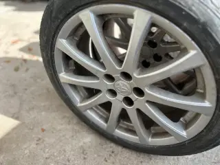 Ali fælge til toyota 17 tommer 