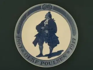Olaf Poulsen 1867 - 1917 - 23 cm. - RC.