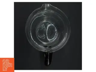 Retro Glaskande (str. H. 16,5 cm. ø. 13,5 cm)