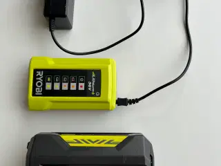 Ryobi MAX POWER 36V sæt med batteri og lader
