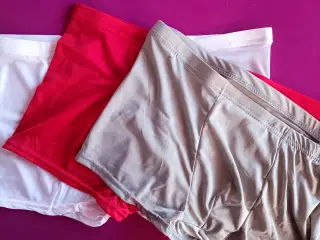 3 par silkebløde boksershorts
