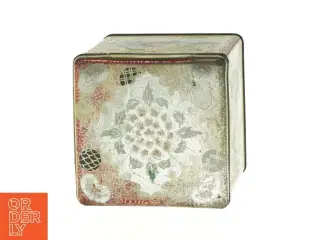 Dåse med print fra Ridgways Jea (str. LBH: 12,5x12,5x12,5cm)