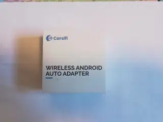 Wireless android auto adapter