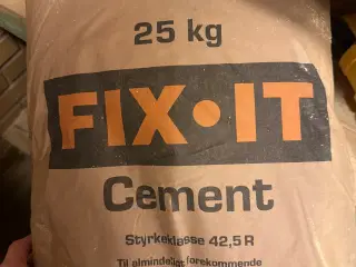 5 poser 25kg cement