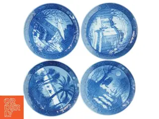 Samler tallerkener fra Royal Copenhagen (str. 18,5 cm)