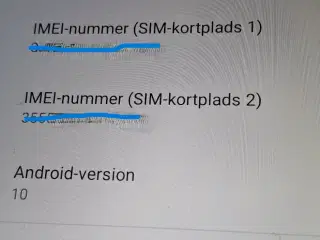 Rigtig velholdt og ridsefri Motorola One
