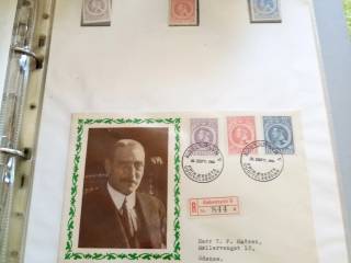 førstedags  kuverter + frimærker