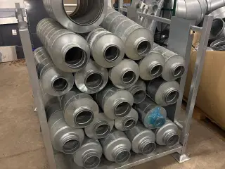 Lyddæmper ventilation
