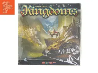 Kingdoms brætspil af Reiner Knizia fra Fantasy Flight Games (str. 26x26 cm)