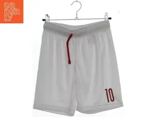 Hvide sports shorts med tryk fra H&M (str. 134)
