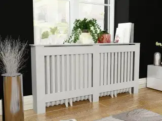 Radiatorskjuler hvid MDF 172 cm