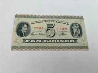 5 Kroner B9 1958