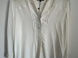 Bluse med 3/4 ærme