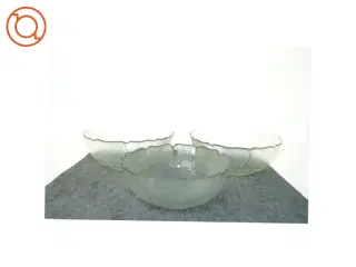 Glasskåle (str. 23 cm 26 cm 26 x 9 cm)
