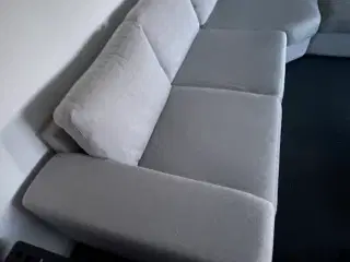 Sofa med chacelong 