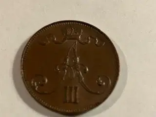 5 Pennia 1888 Finland