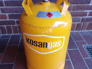 Gasflaske, 11 kg gasflaske ny, fyldt og plomberet.