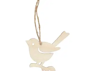 Elegant Træfugl Dekoration - 5 stk. i Pakke