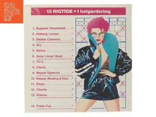 13 RIGTIGE + 1 helgardering LP fra CBS Records