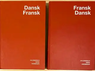 Fransk-dansk, dansk-fransk ordbøger