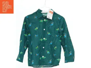 Skjorte med dinosaurmotiver fra H&M (str. 110)