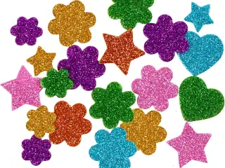 Mosgummifigurer 800 stk. i 19+29 mm - Kreativ dekoration